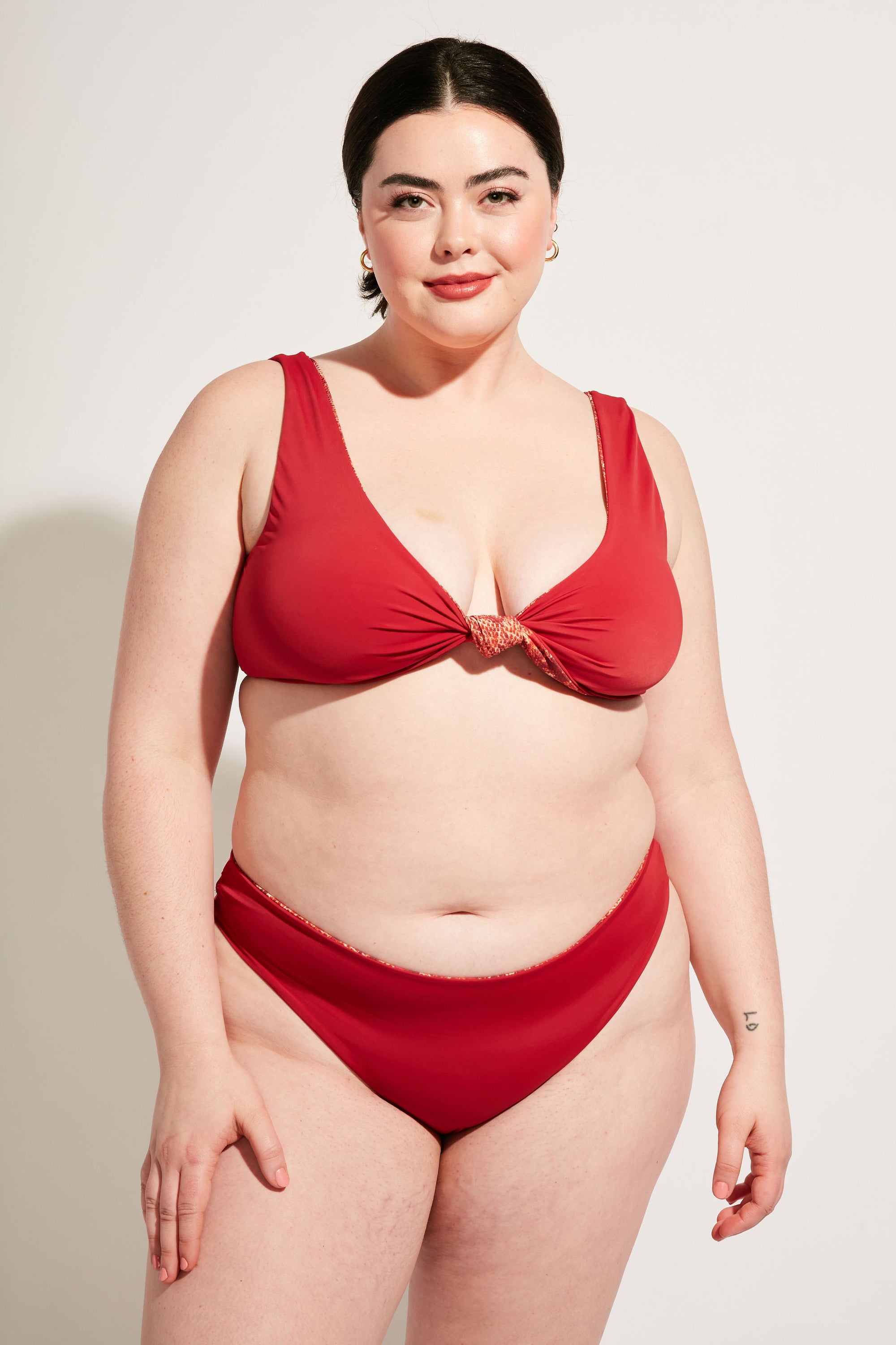 Nomads Swimwear - Playa Top II - Iguana/Merlot -