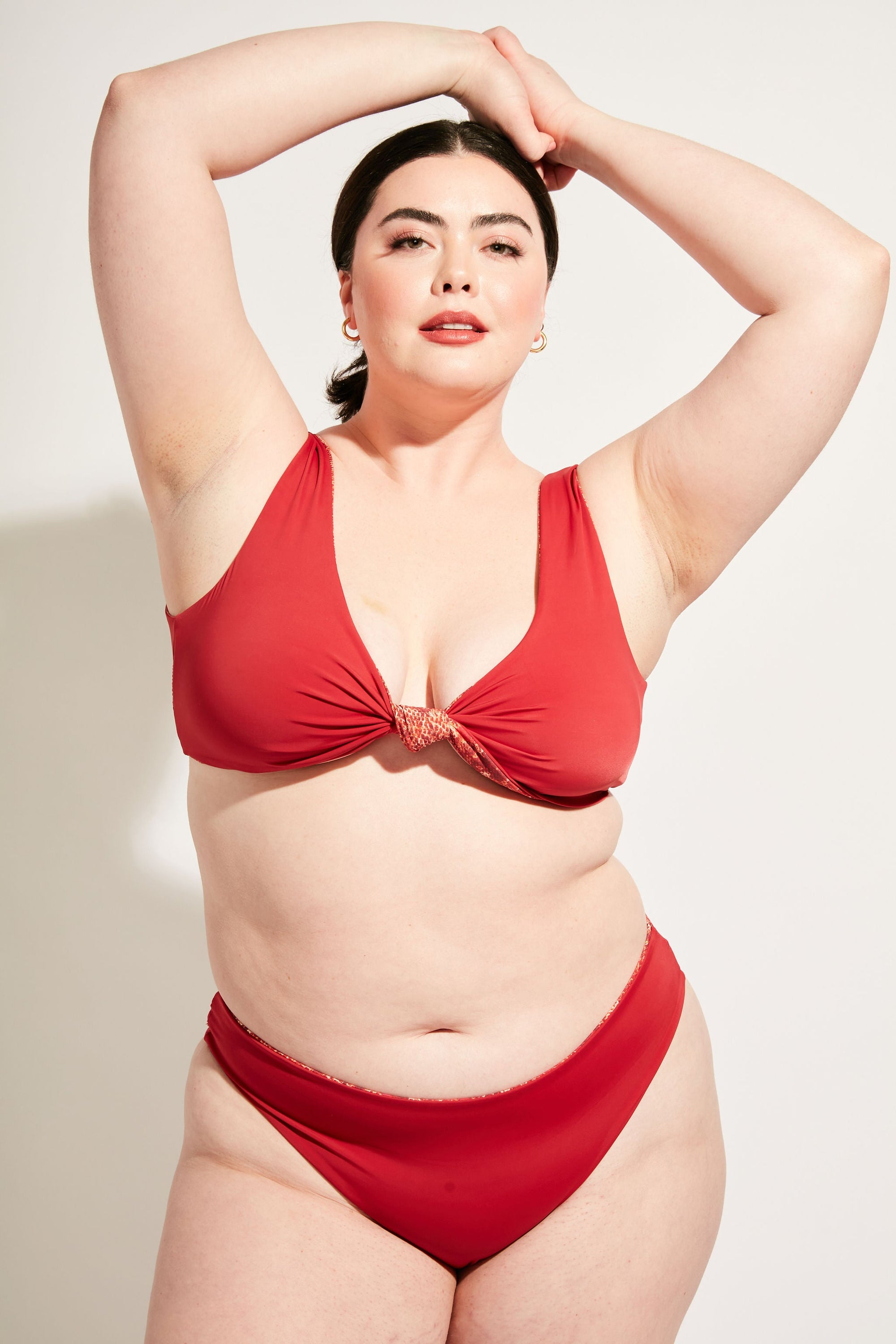 Nomads Swimwear - Playa Bottom - Iguana/Merlot -
