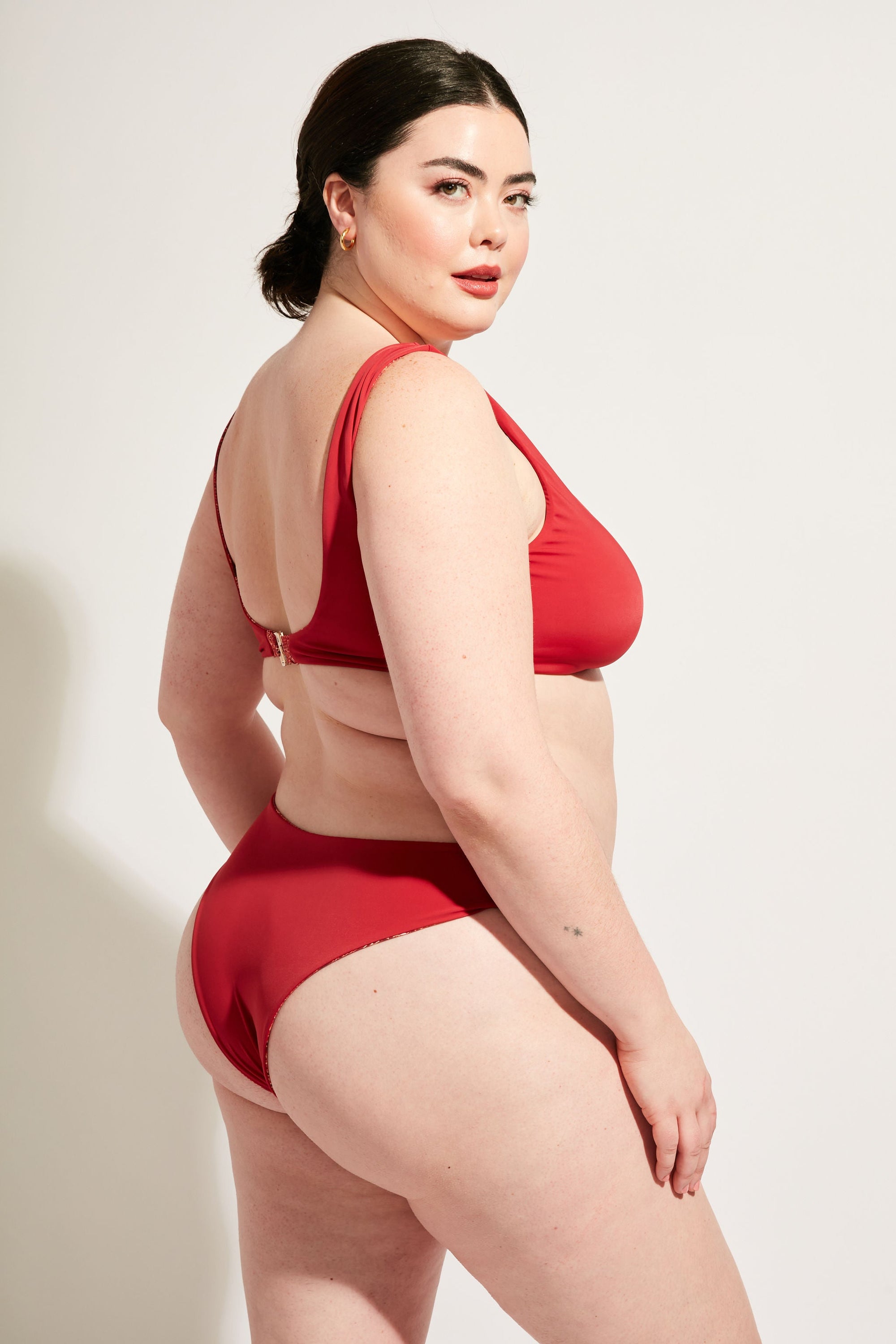 Nomads Swimwear - Playa Bottom - Iguana/Merlot -
