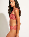 Nomads Swimwear - Current Top II - Iguana/Merlot -