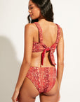 Nomads Swimwear - Current Bottom II - Iguana/Merlot -