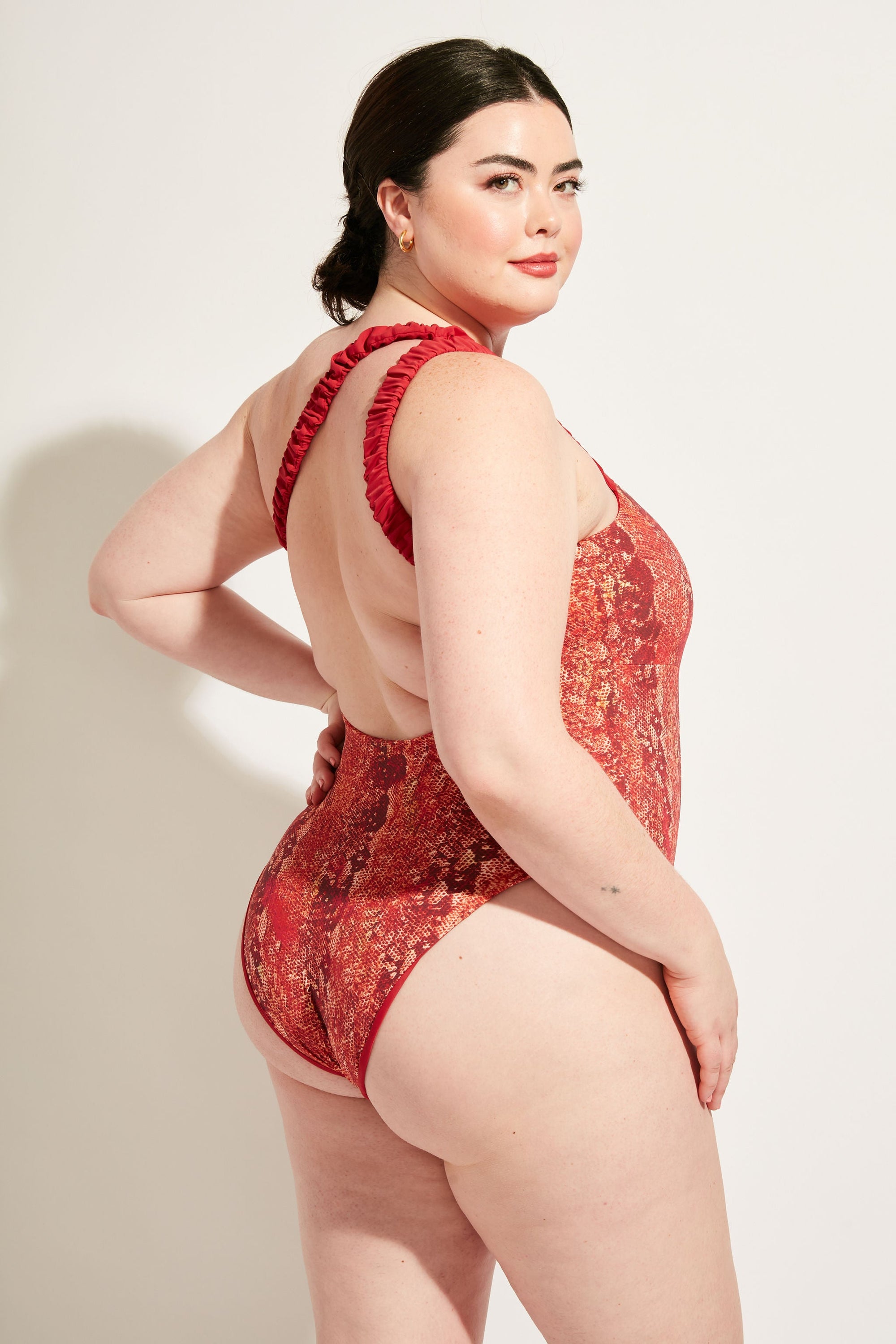 Nomads Swimwear - Wave One Piece II - Iguana/Merlot -