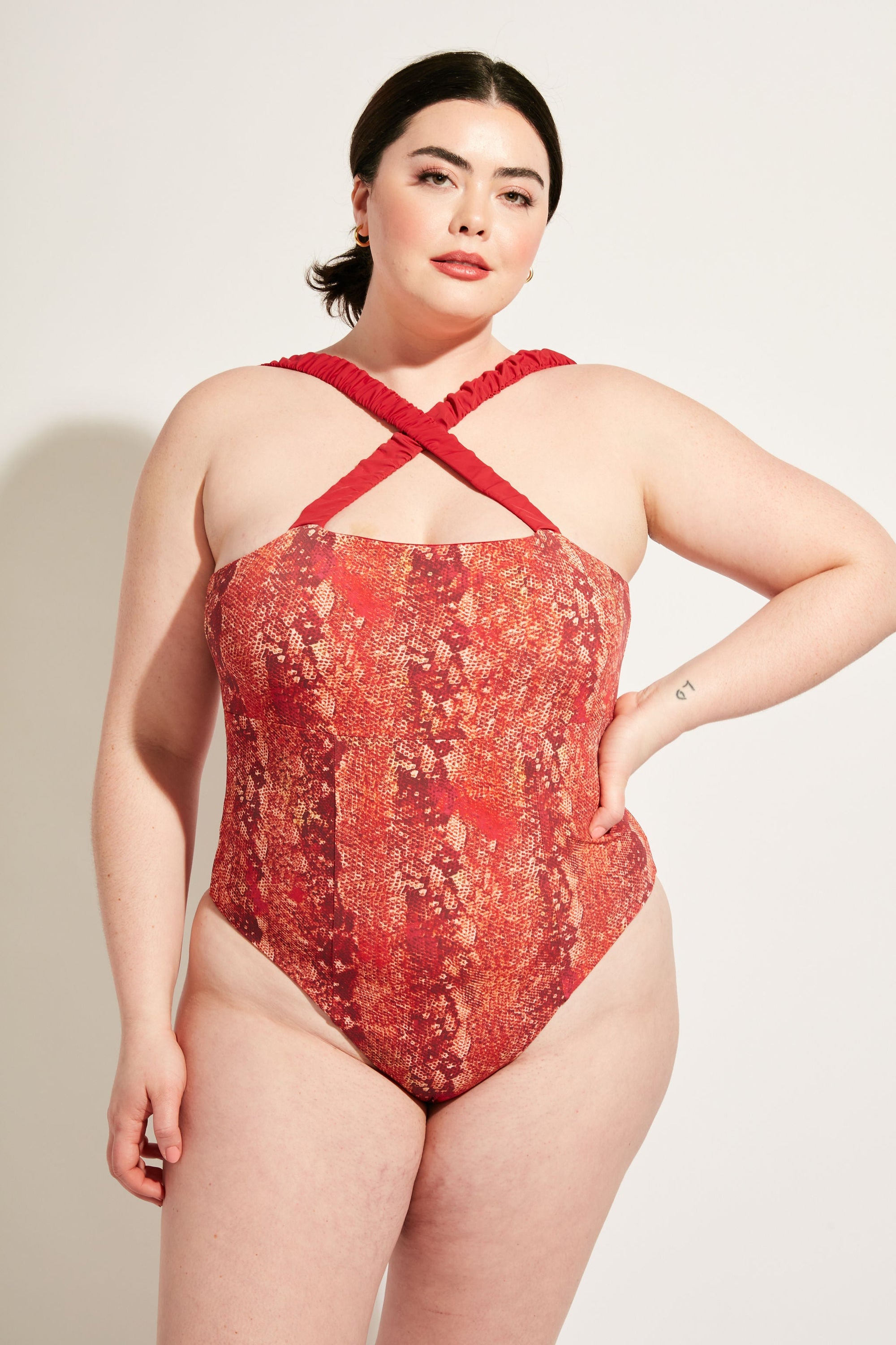 Nomads Swimwear - Wave One Piece II - Iguana/Merlot -