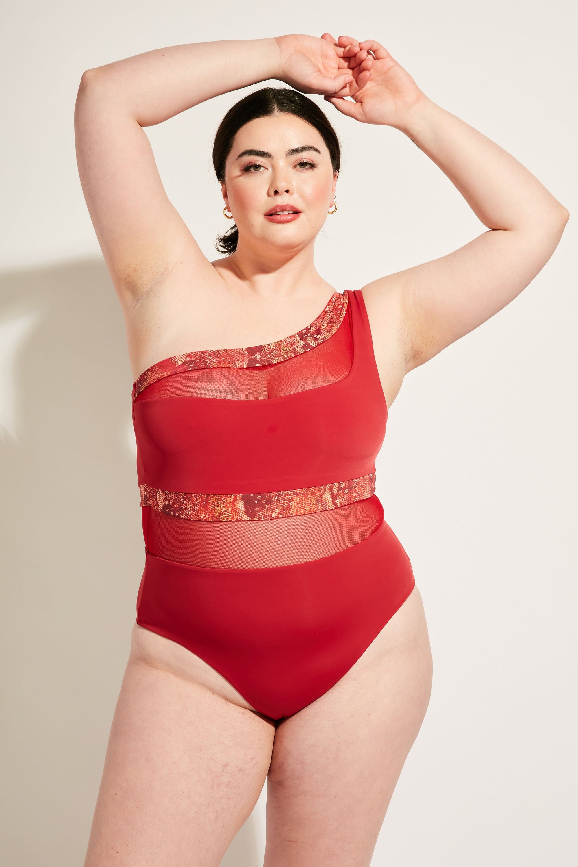 Nomads Swimwear - Coast One Piece II - Iguana/Merlot -