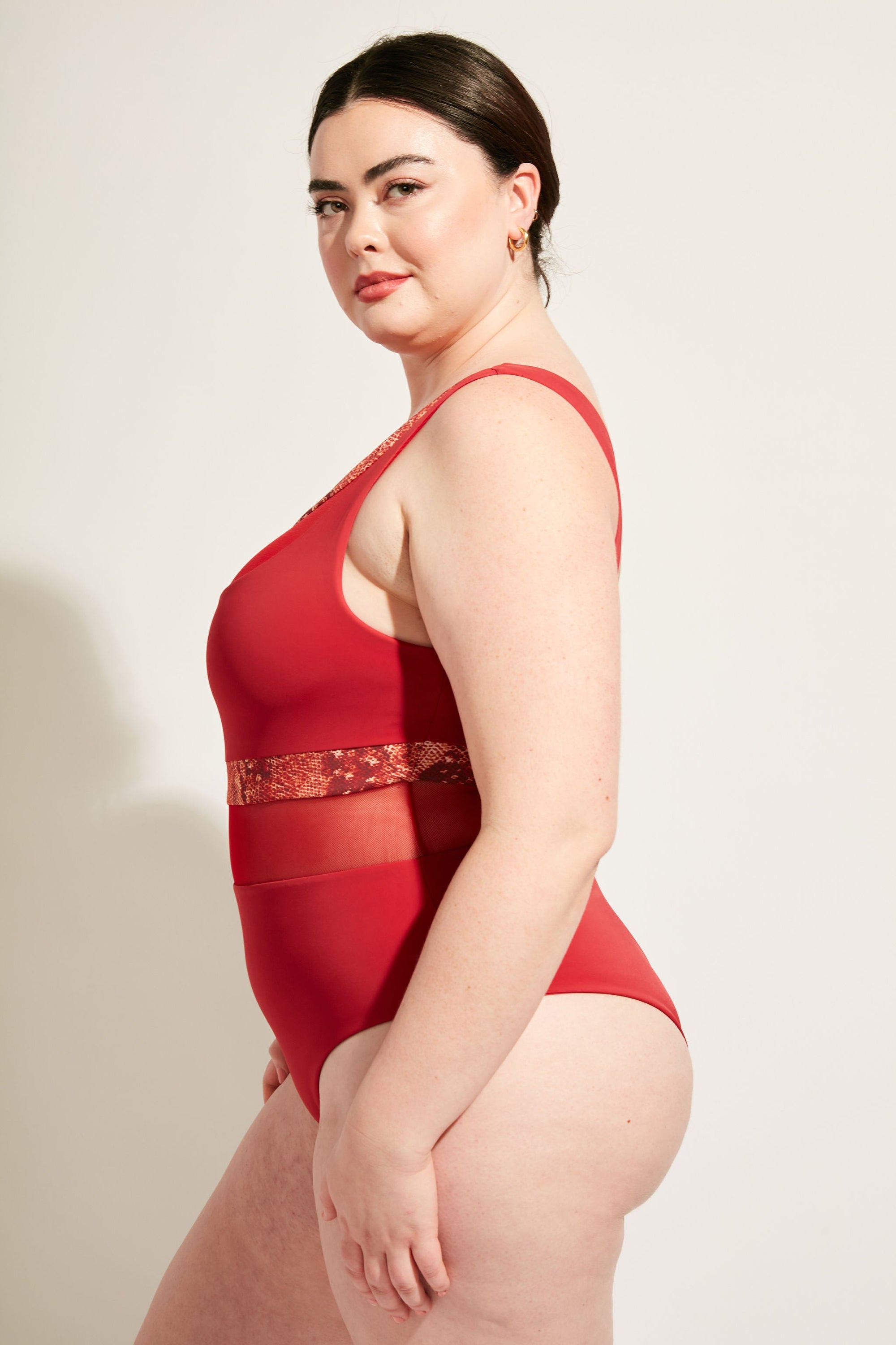 Nomads Swimwear - Coast One Piece II - Iguana/Merlot -