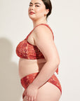 Nomads Swimwear - Current Bottom II - Iguana/Merlot -