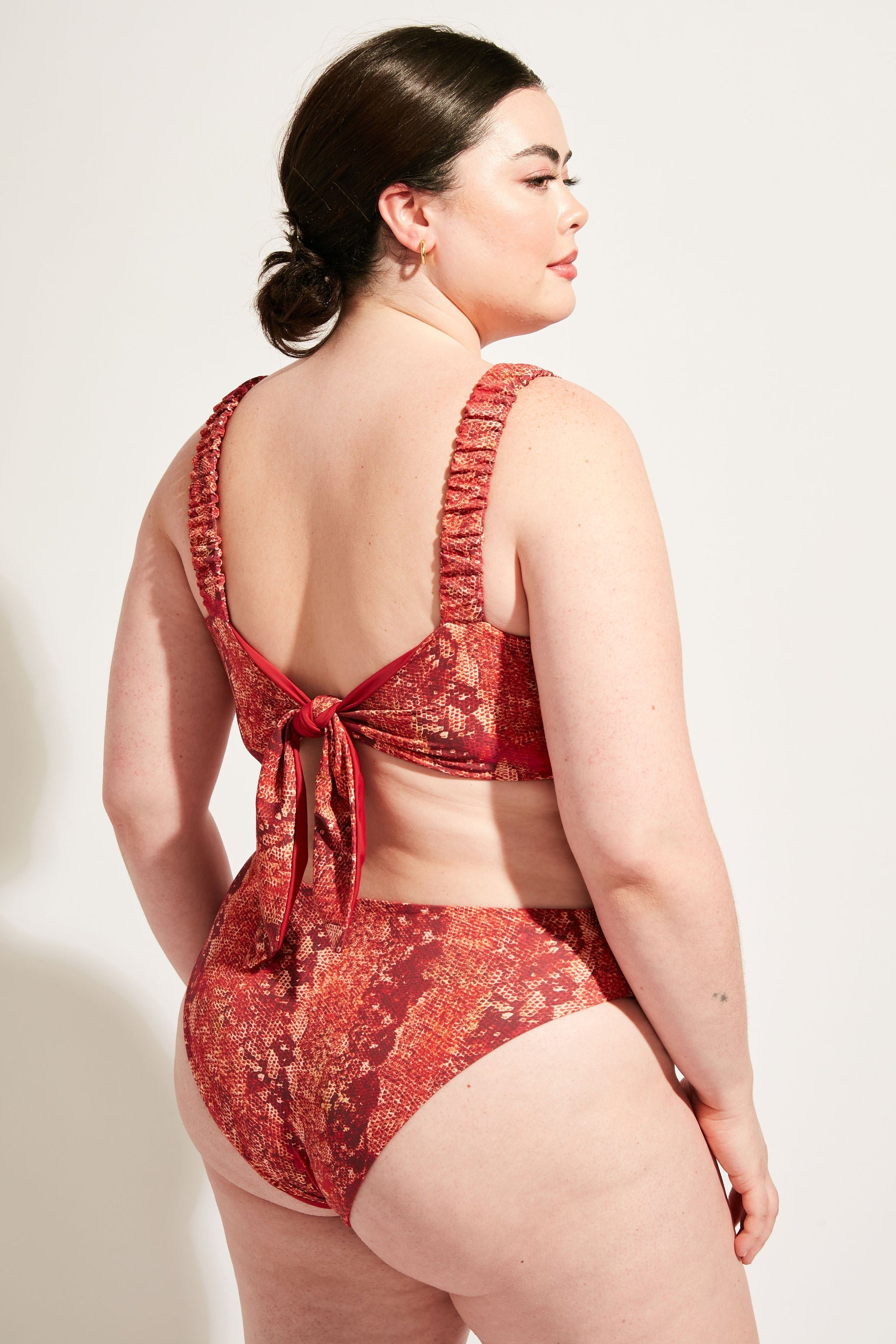 Nomads Swimwear - Current Bottom II - Iguana/Merlot -