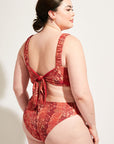 Nomads Swimwear - Current Bottom II - Iguana/Merlot -