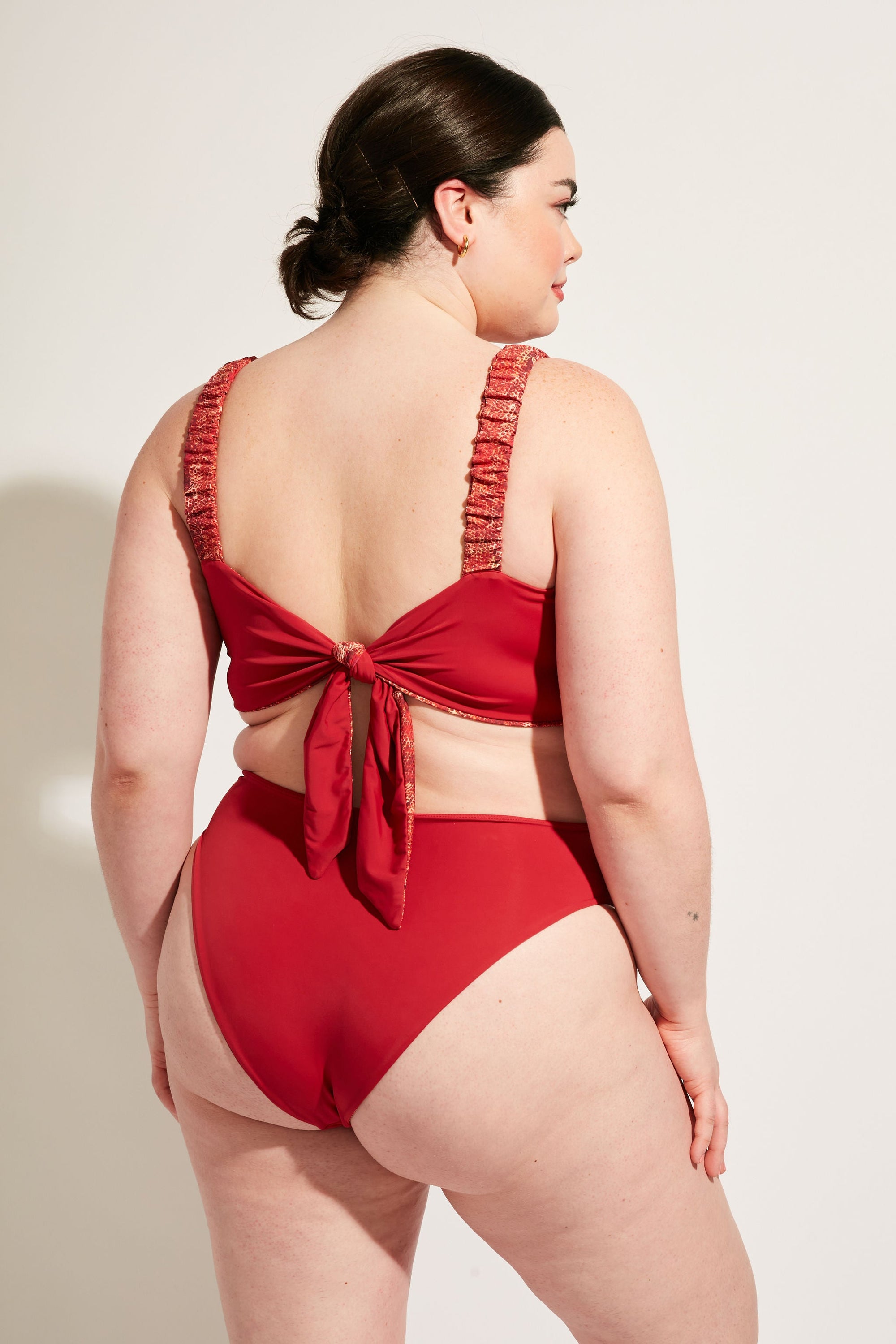 Nomads Swimwear - Current Bottom II - Iguana/Merlot -