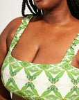 Nomads Swimwear - Current Top II - Pothos/Nephrite -