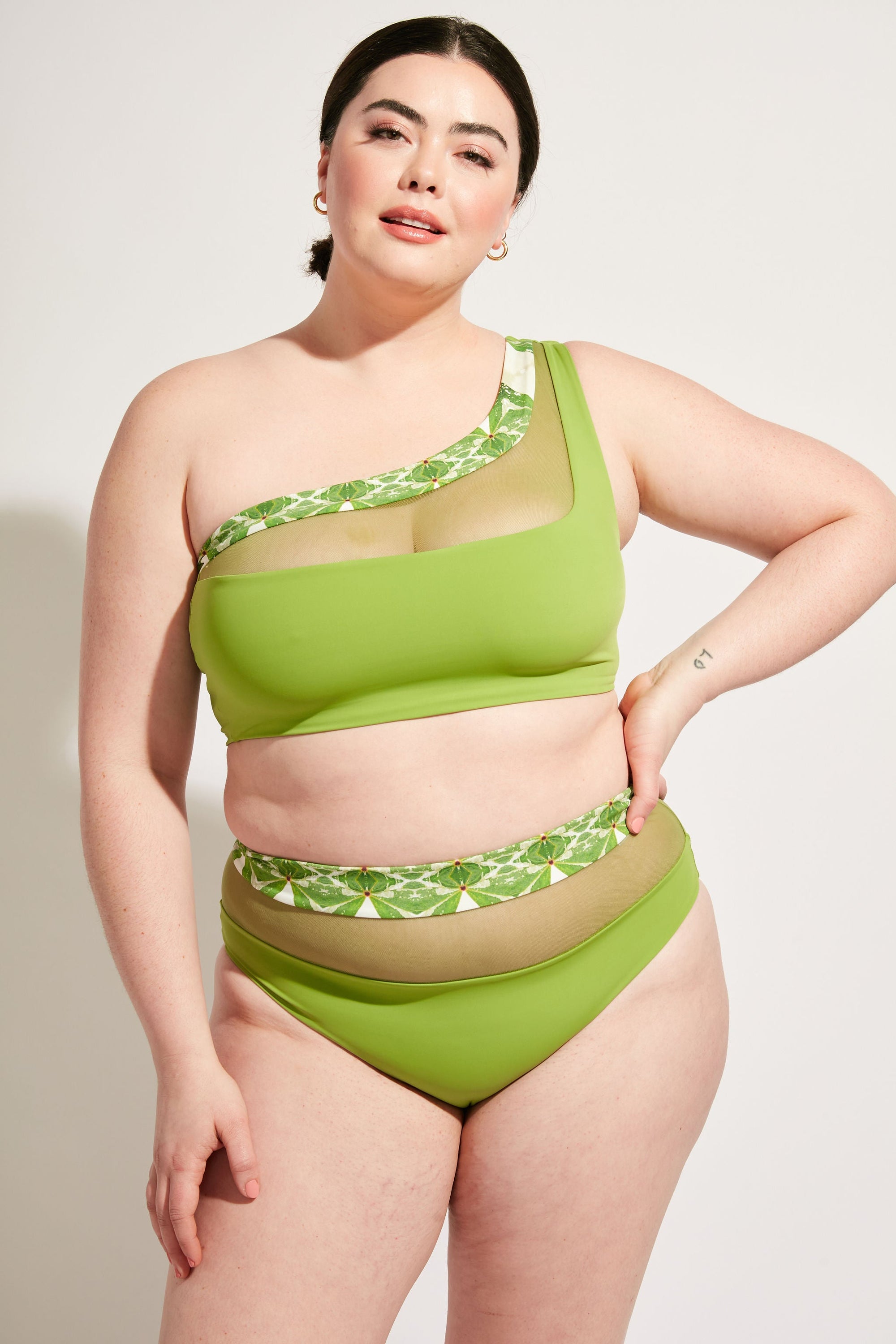 Nomads Swimwear - Bay Top II - Pothos/Nephrite -