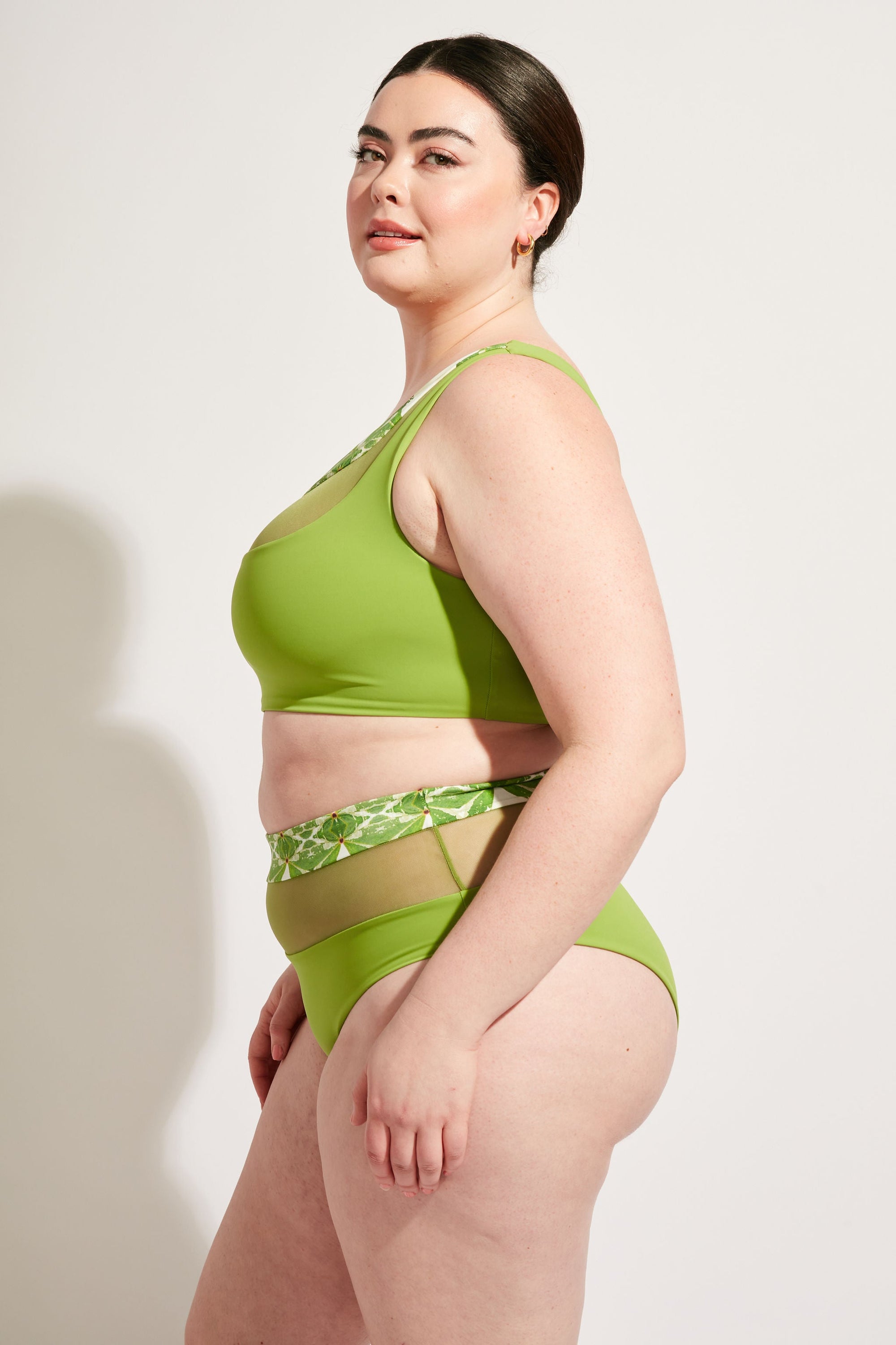 Nomads Swimwear - Bay Bottom II - Pothos/Nephrite -