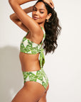 Nomads Swimwear - Current Bottom II - Pothos/Nephrite -
