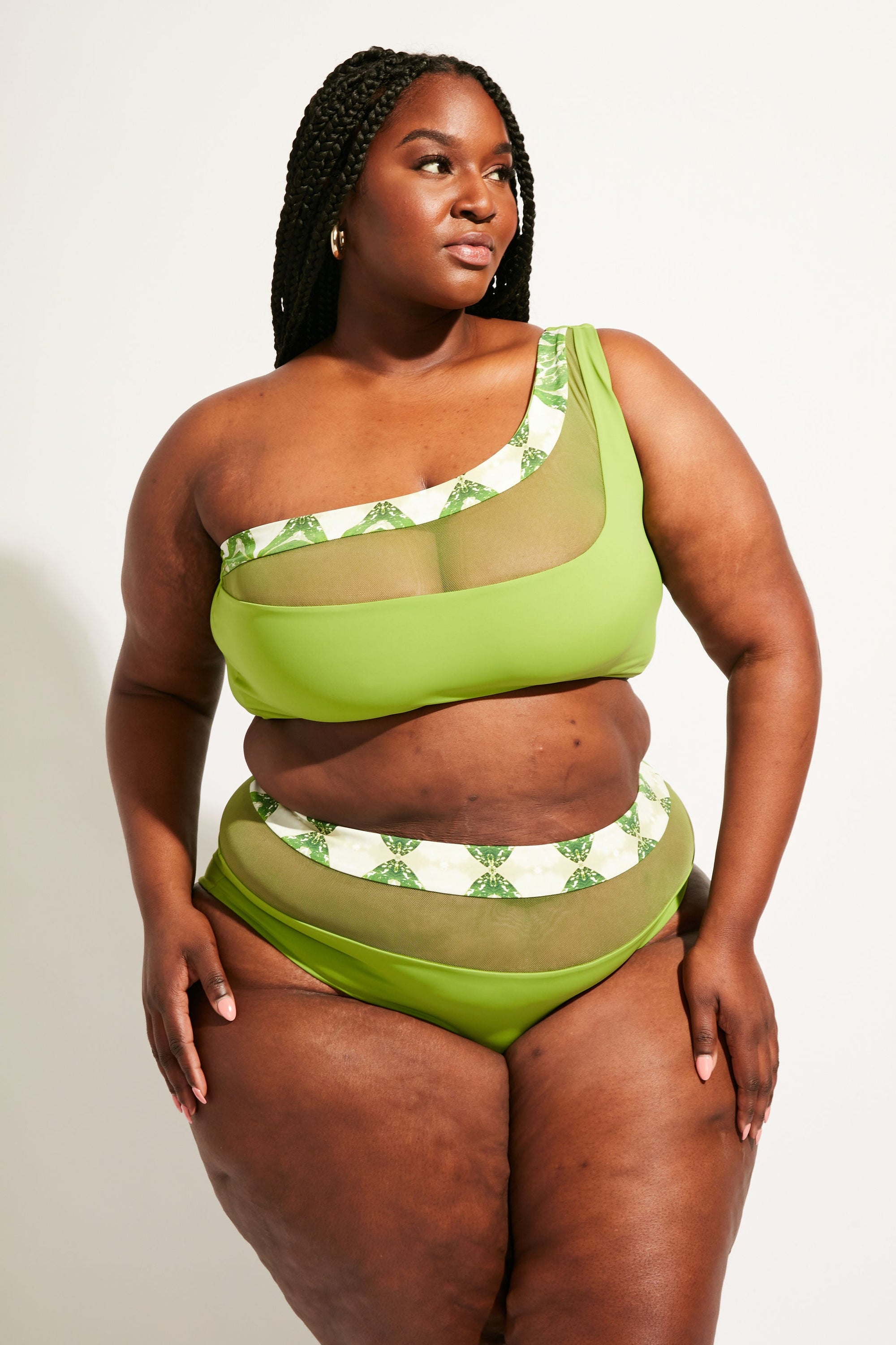 Nomads Swimwear - Bay Top II - Pothos/Nephrite -