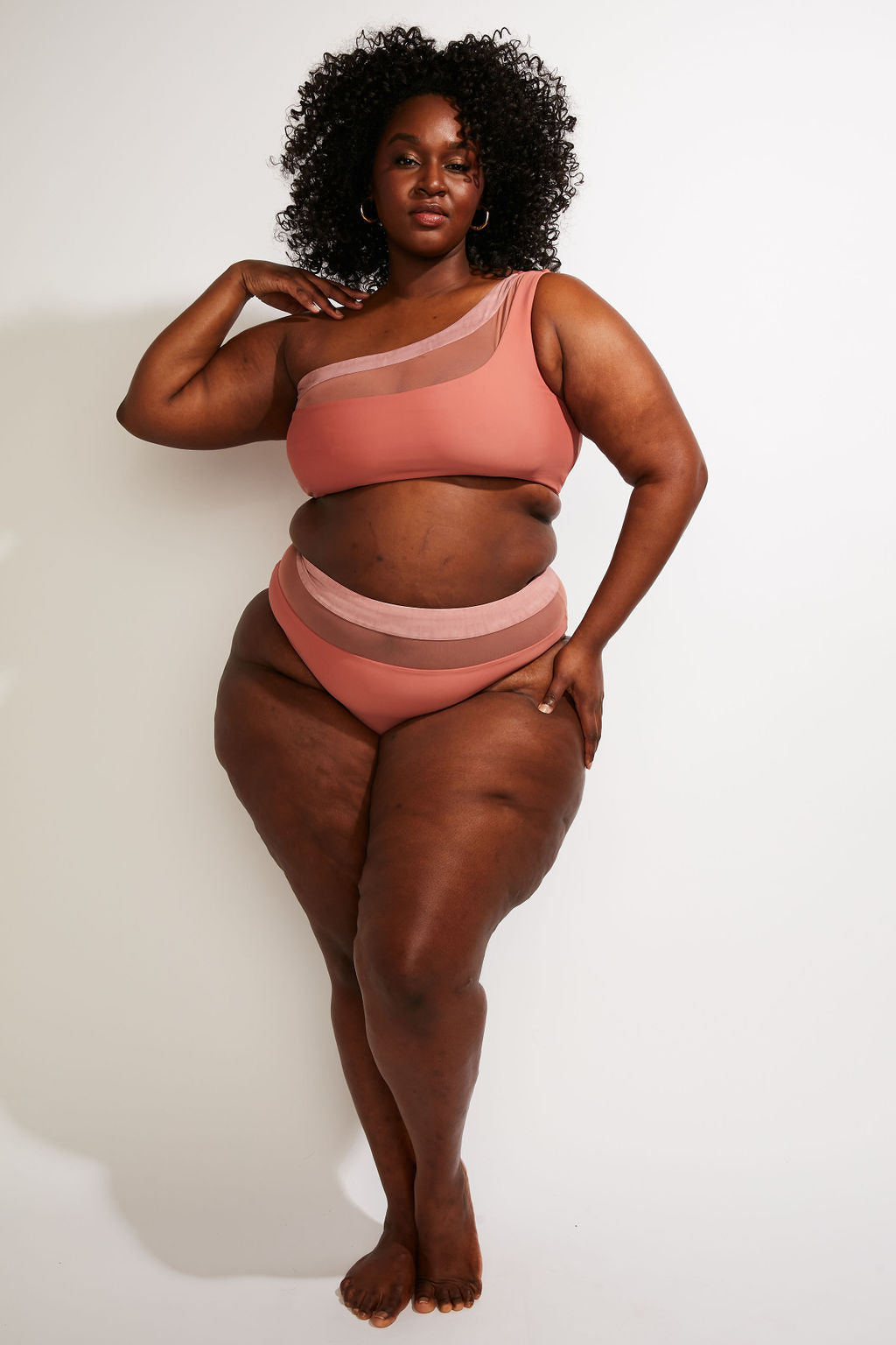 Bay Swim Top II - Dusty Rose