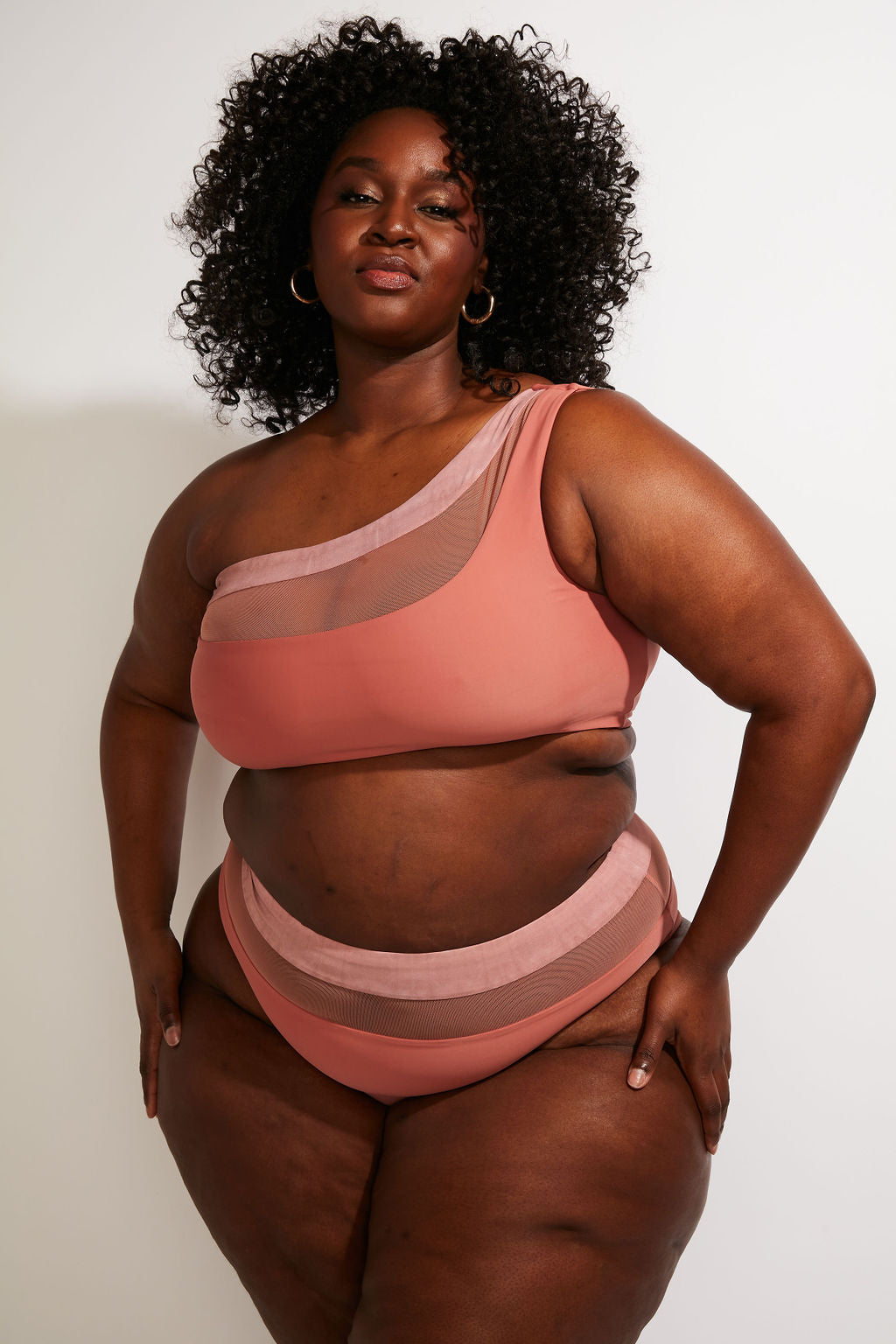 Bay Swim Top II - Dusty Rose