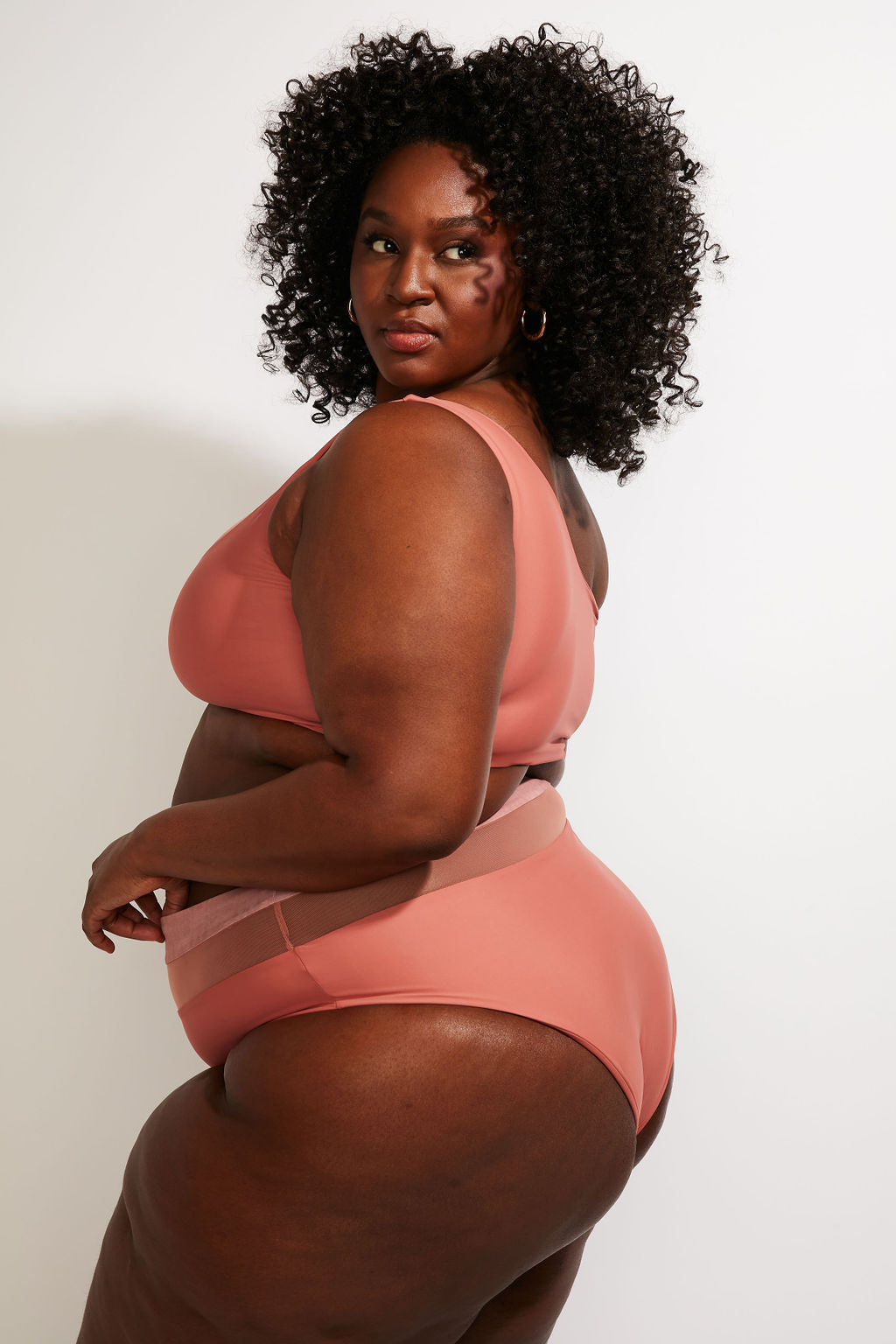 Bay Swim Top II - Dusty Rose