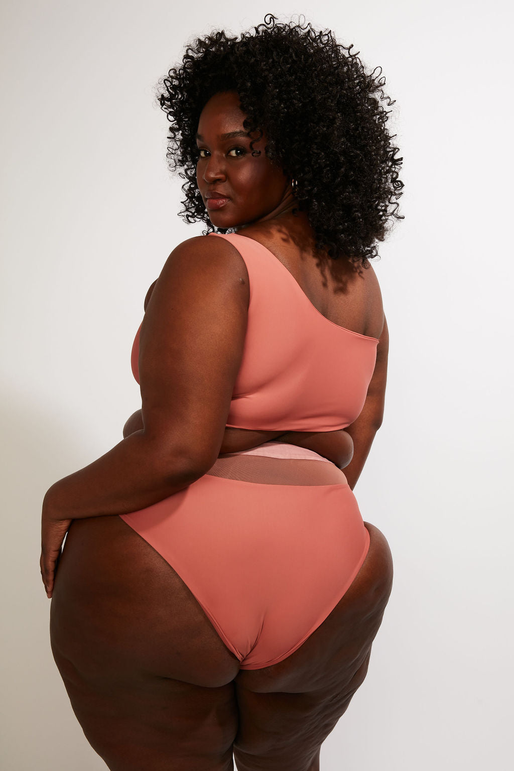 Bay Swim Top II - Dusty Rose