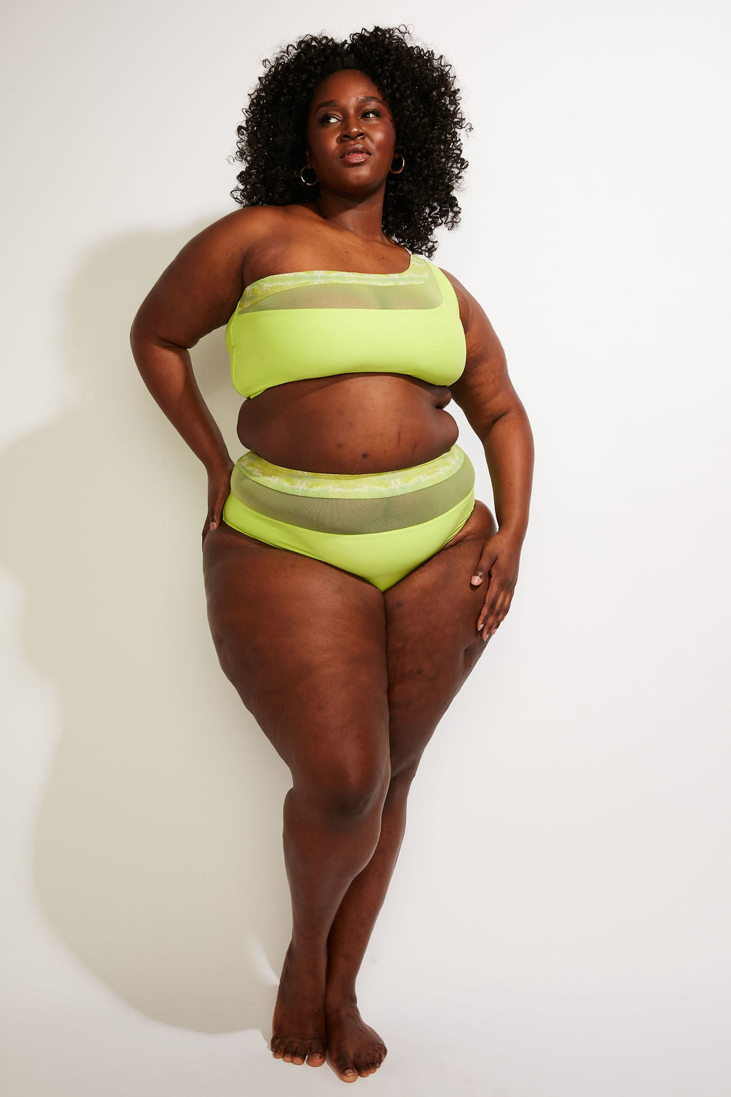 Bay Swim Bottom II - Lime