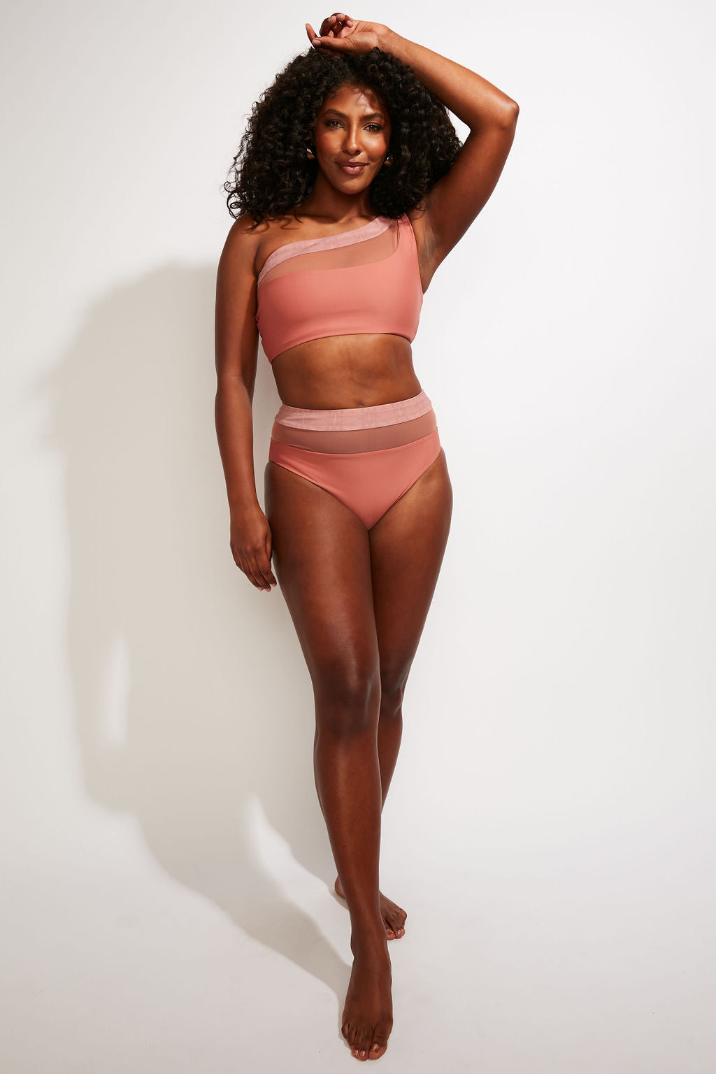 Bay Swim Top II - Dusty Rose