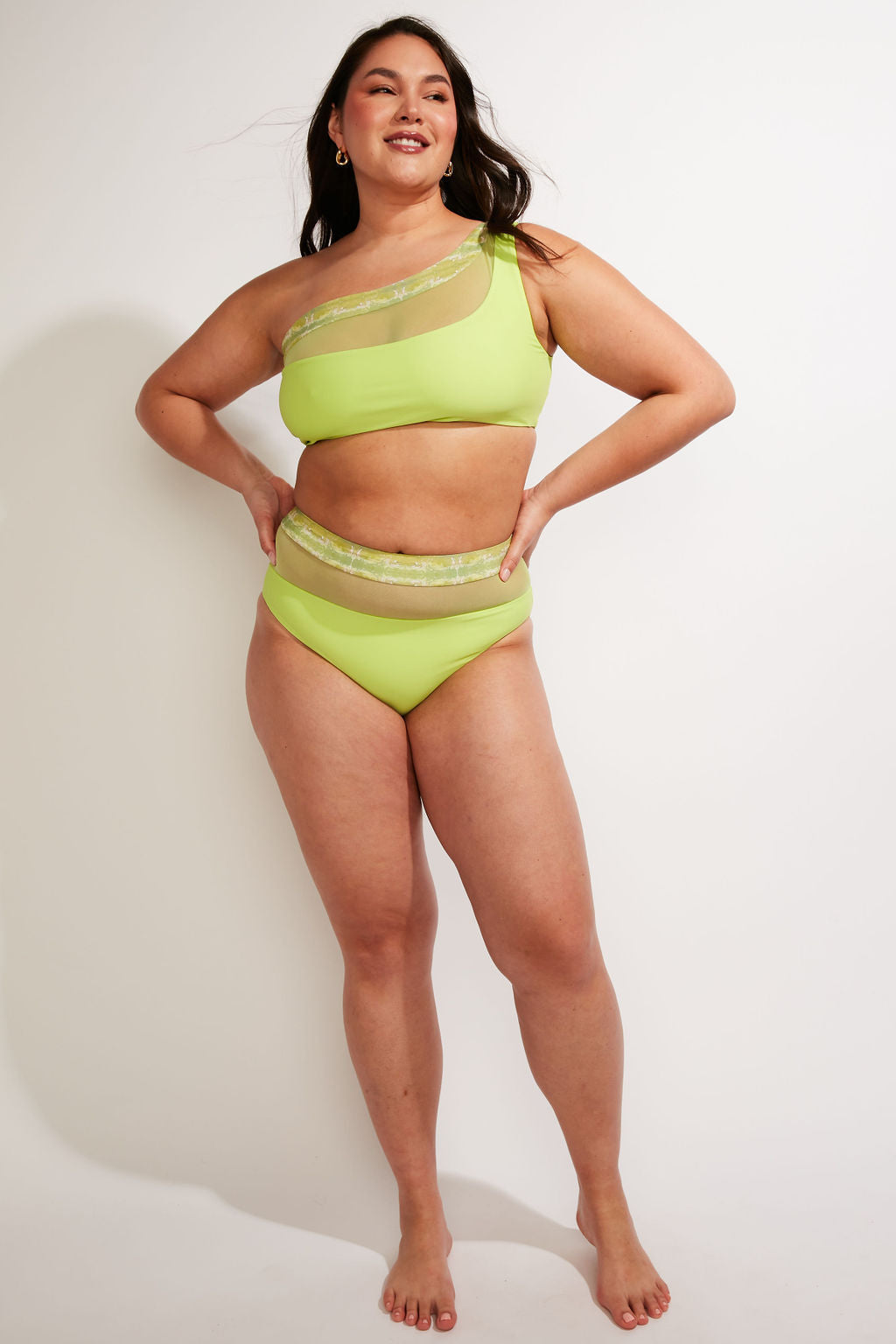 Bay Swim Bottom II - Lime