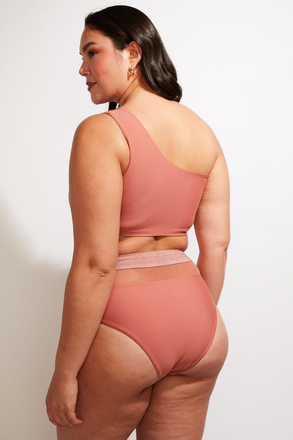 Bay Swim Bottom II - Dusty Rose