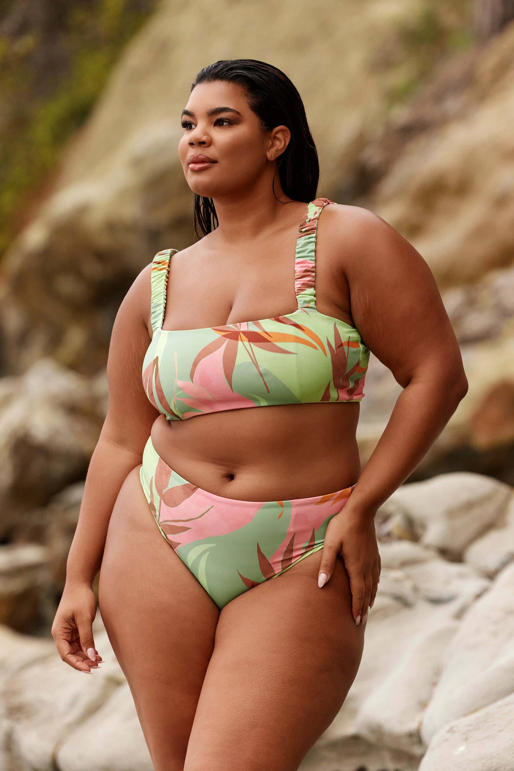 Nomads Swimwear - Current Bottom II - Birds of Paradise -