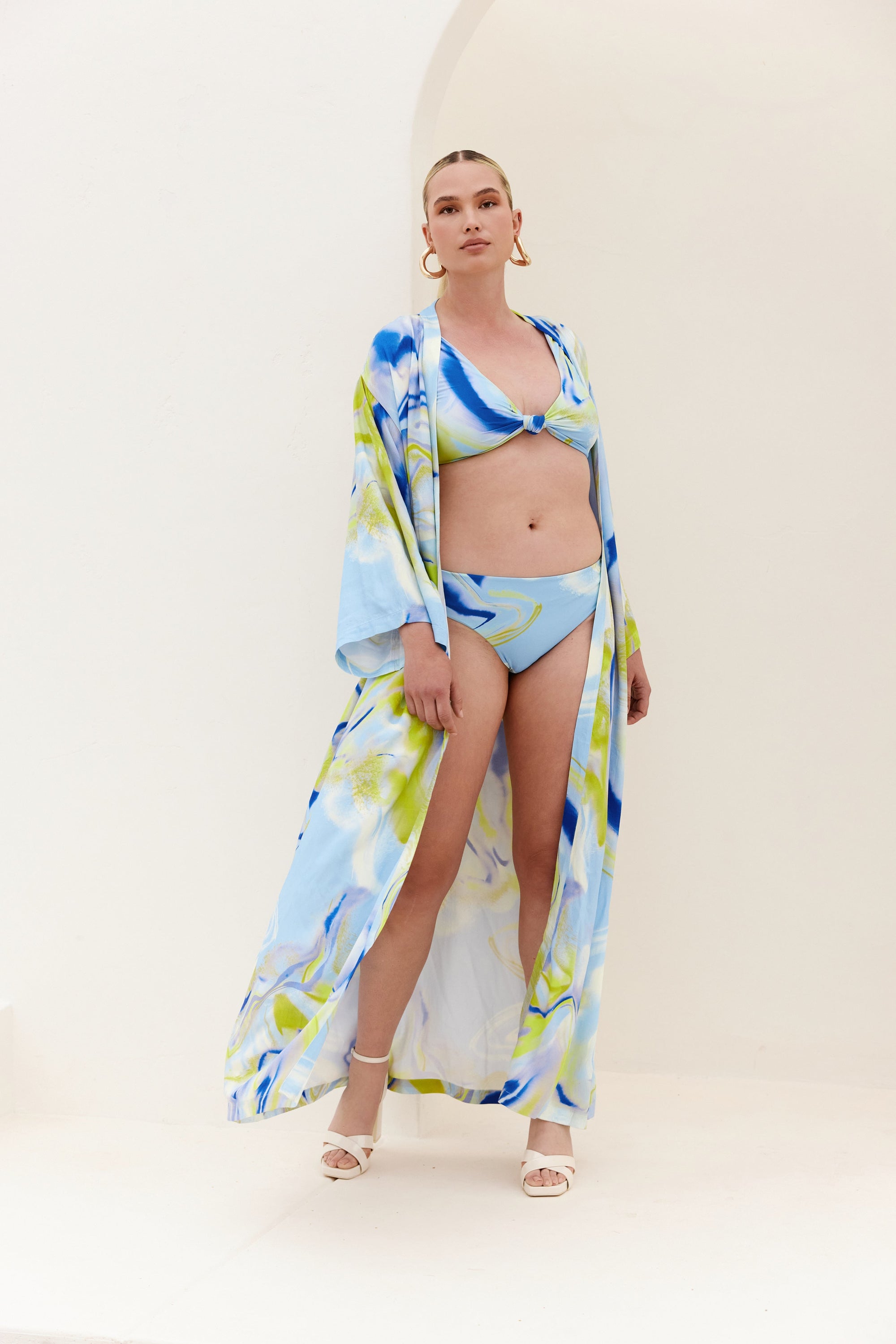 Nomads Swimwear - Sunset Kimono II - Geode -