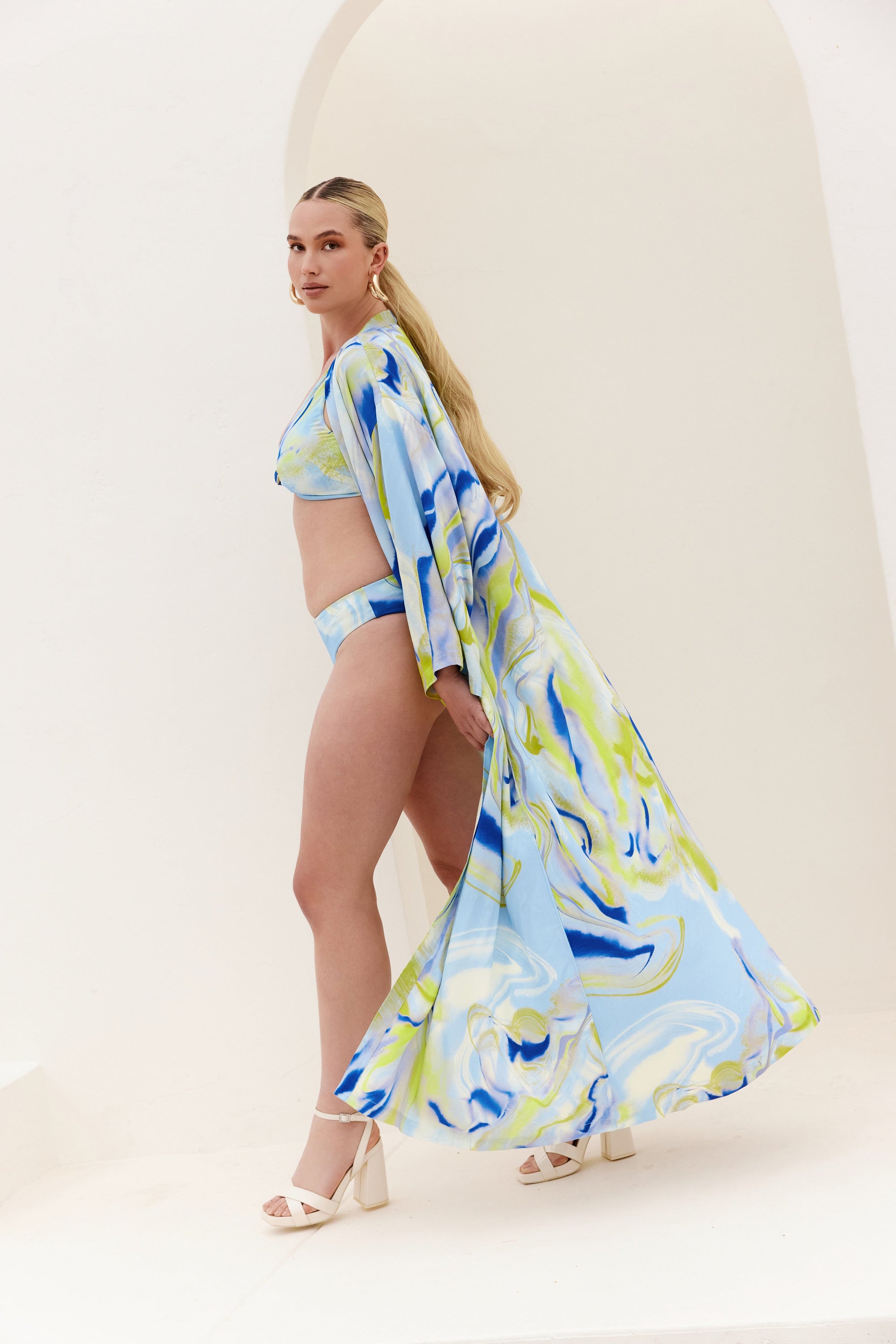 Nomads Swimwear - Sunset Kimono II - Geode -