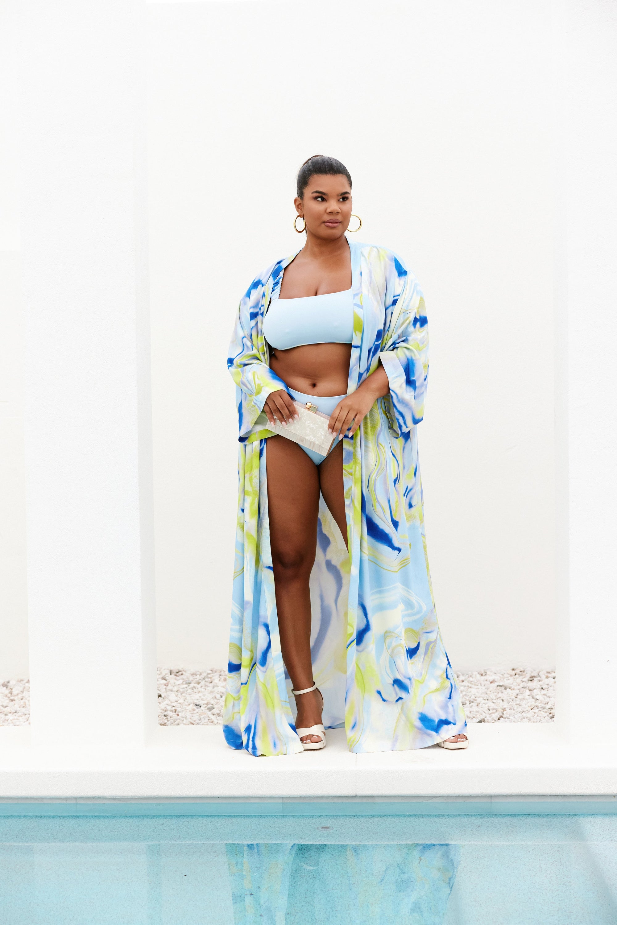 Nomads Swimwear - Sunset Kimono II - Geode -
