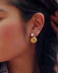 Peter + June - Oasis Studs - Mother of Pearl -