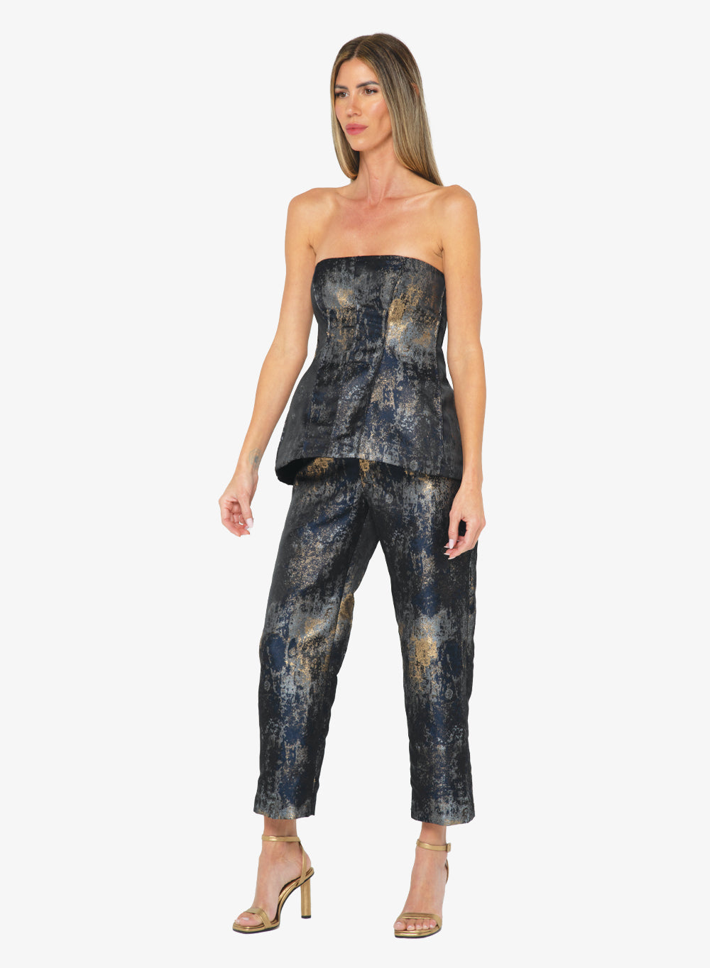 JBQ - Melody Pant - Brushed Metallic -