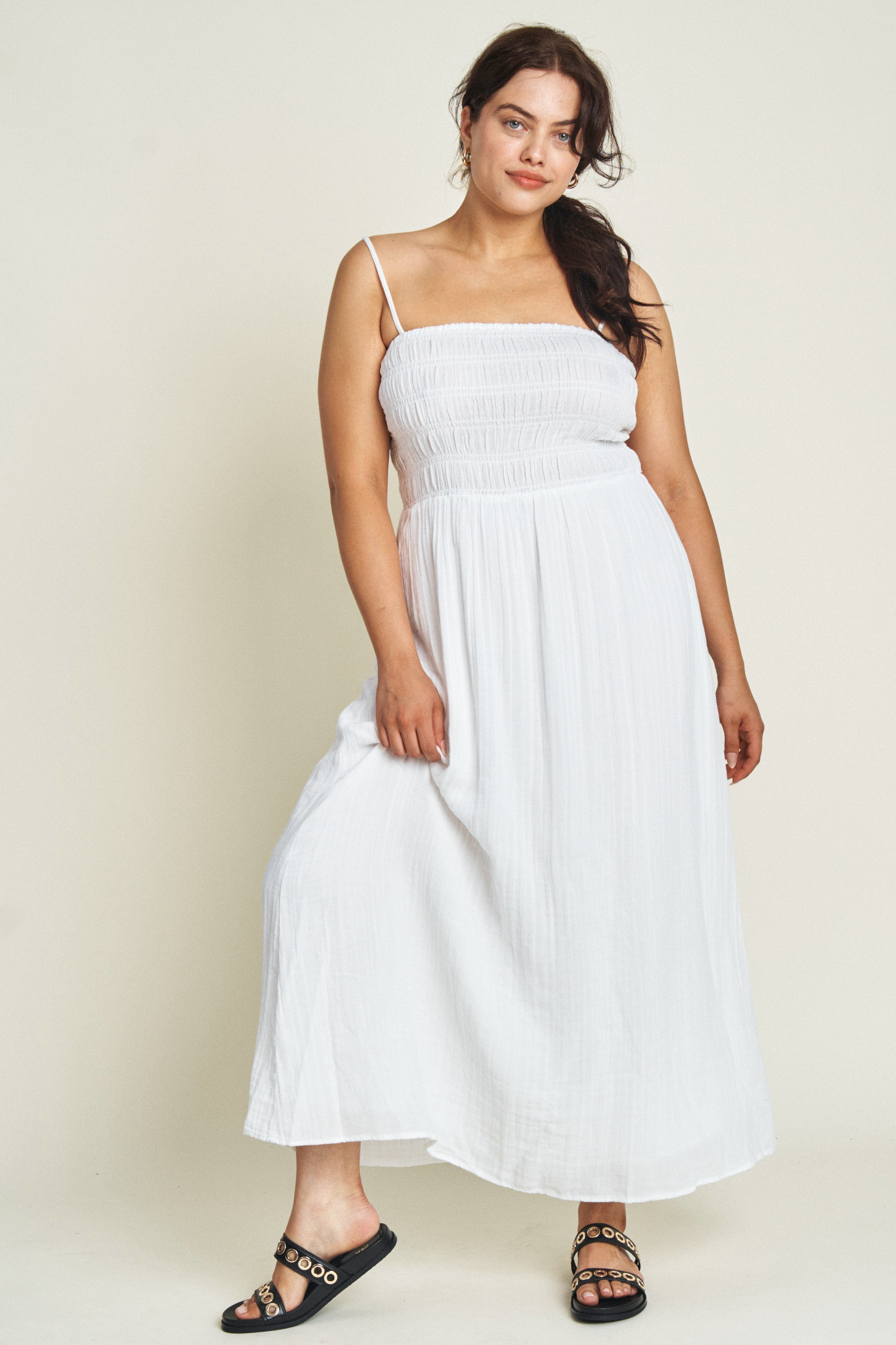 Oliver Logan - Maybrook Maxi Dress - White -
