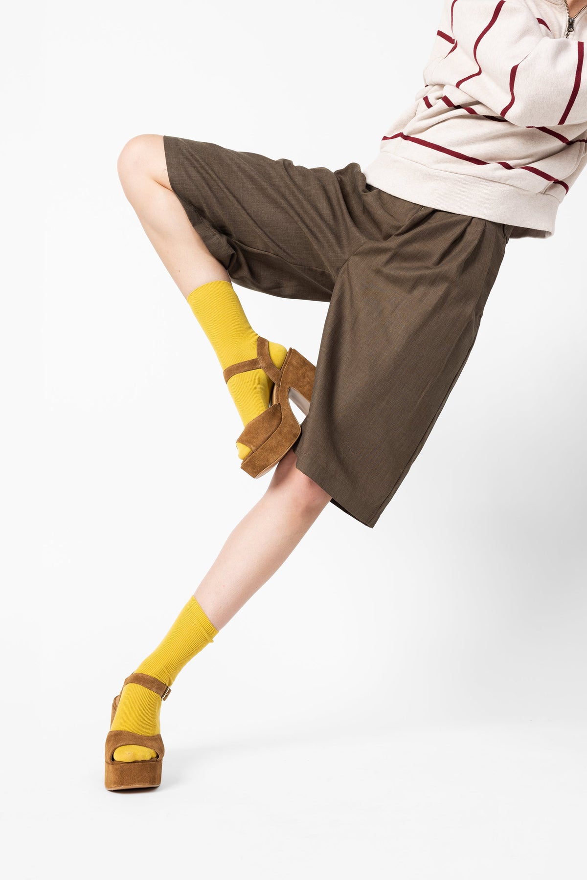 Intentionally Blank - Harmony Suede Platform Sandal -