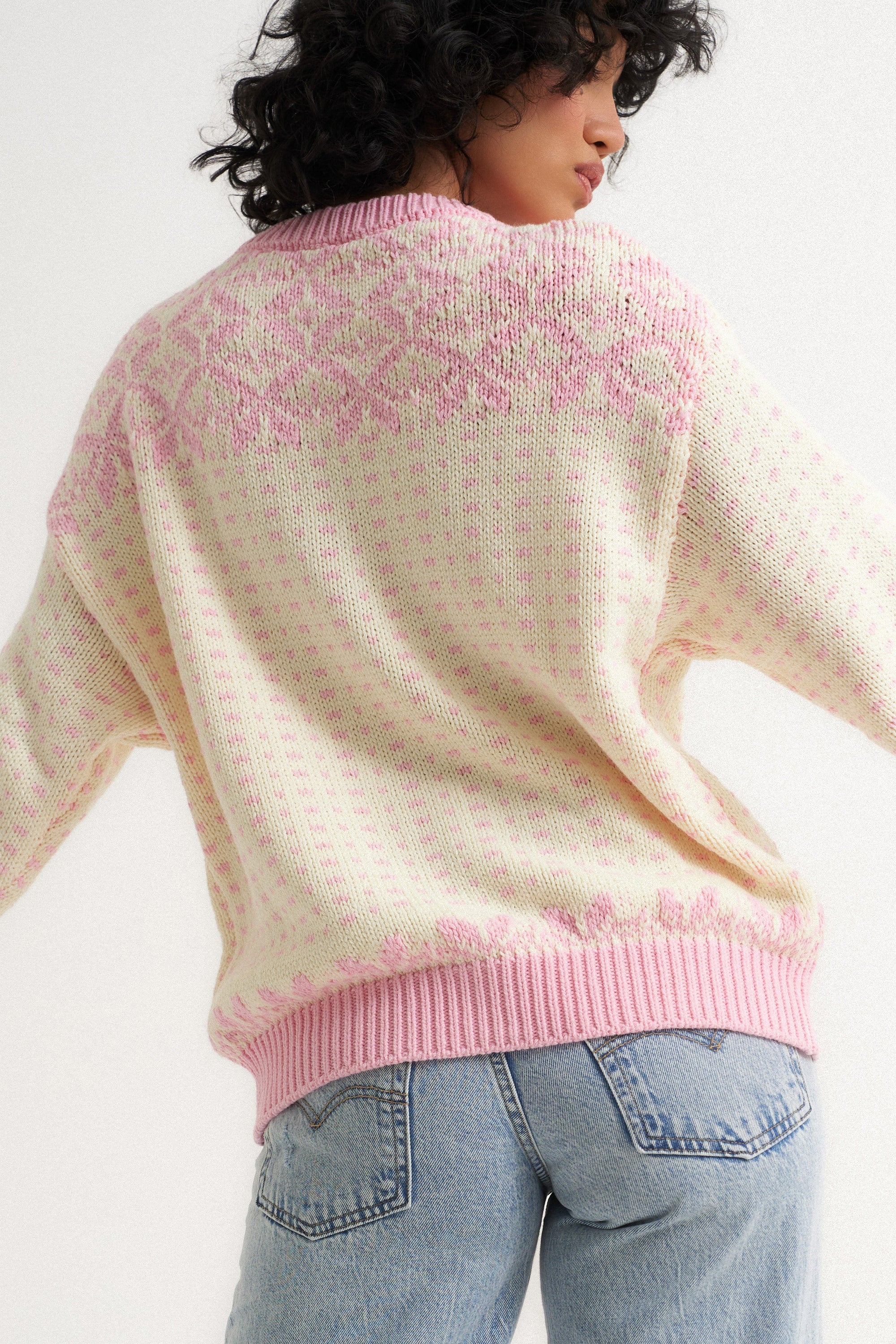 Callahan Knitwear - Oversized Maeve Cardigan - Pink -