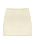 Montce - Oat Terracotta Binded Micro Skirt -