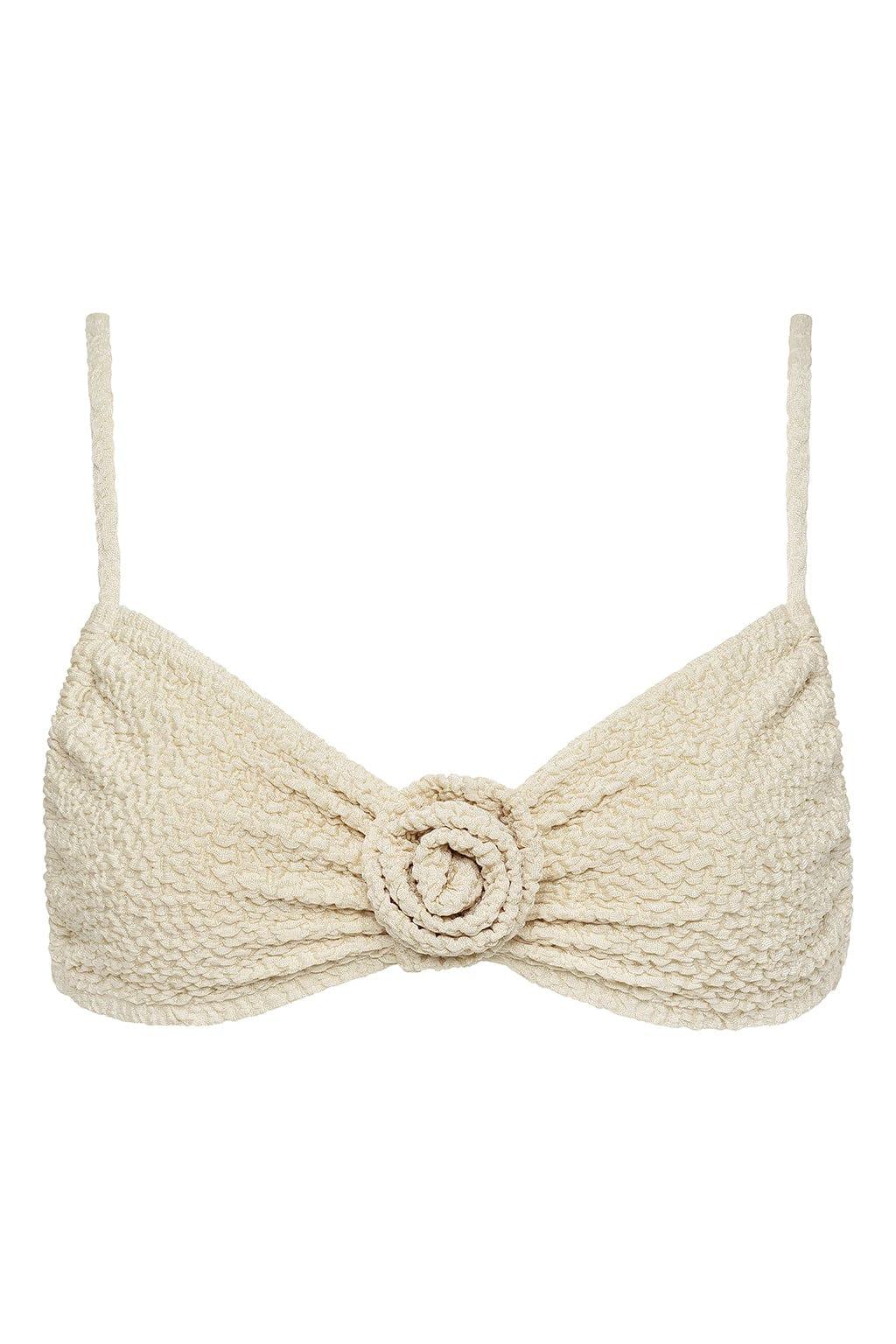 Montce - Oat Texture Devin Rosa Bikini Top -