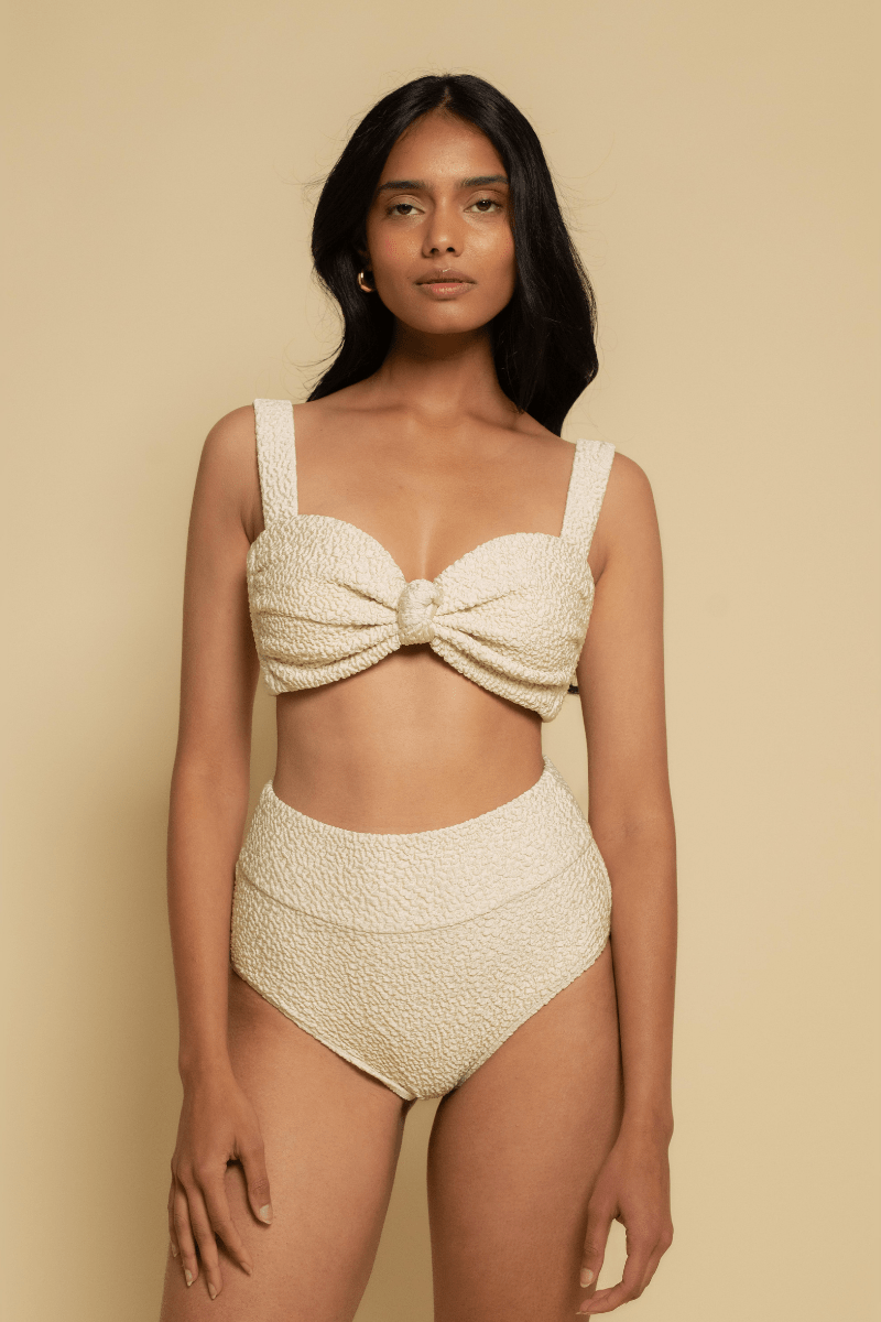 Montce - Oat Texture Hayden Bikini Top -