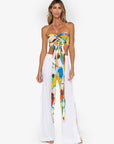 JBQ - Olivia Top - Abstract Leaf -
