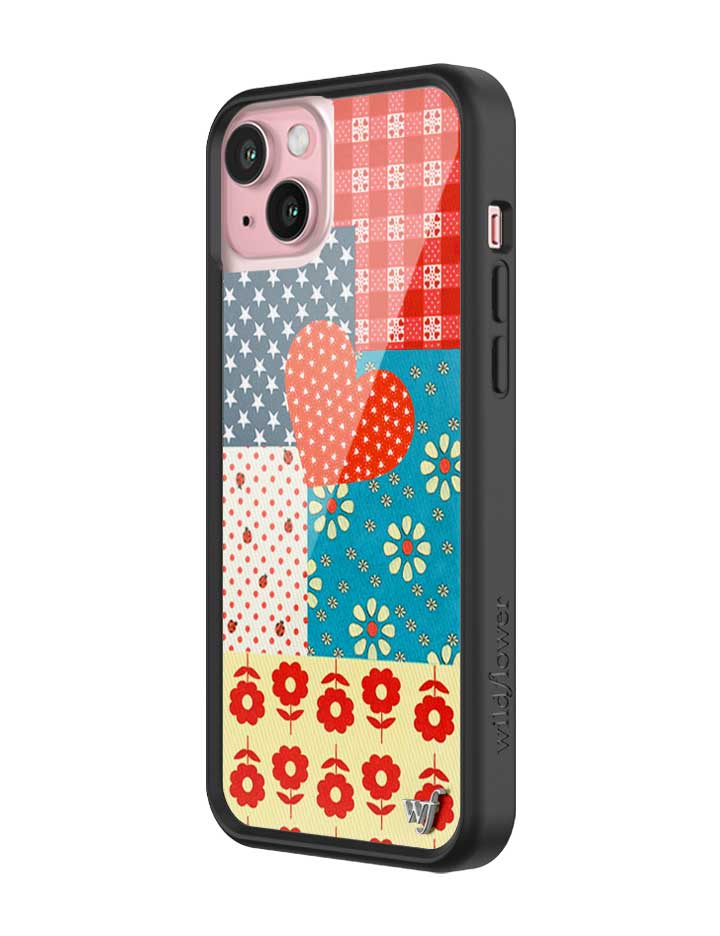 Wildflower iPhone case 15 Plus Flower Patch Flowers Cute