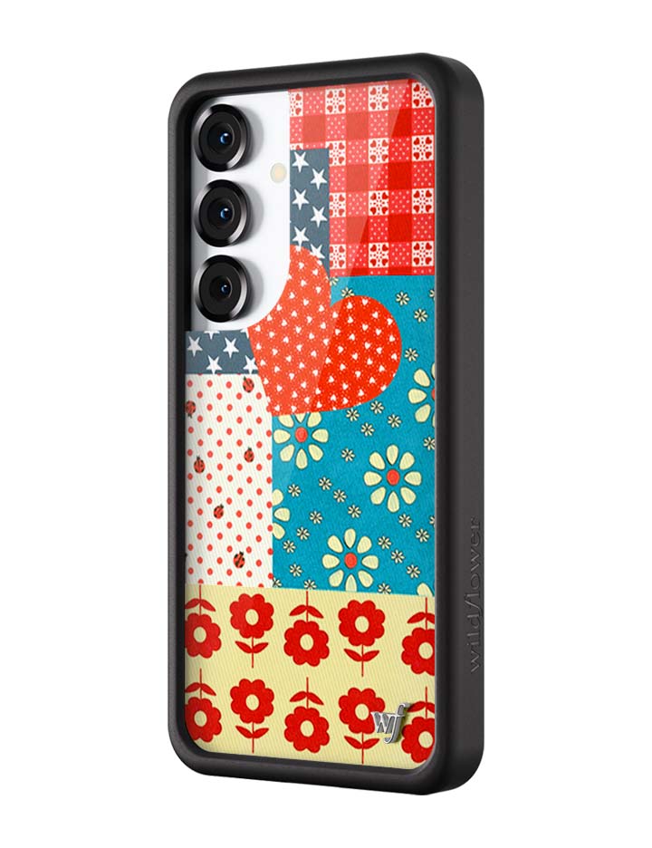 Wildflower Galaxy S25 case Flower Patch Red Cute