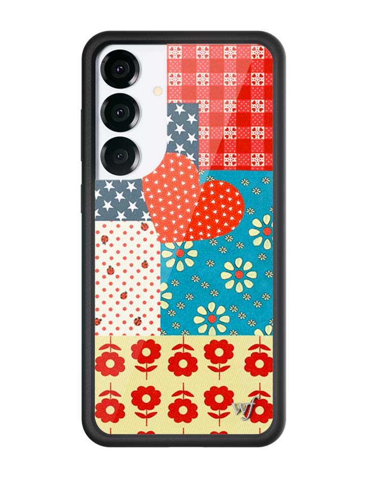 Wildflower Galaxy S25 case Plus Flower Patch Red Cute