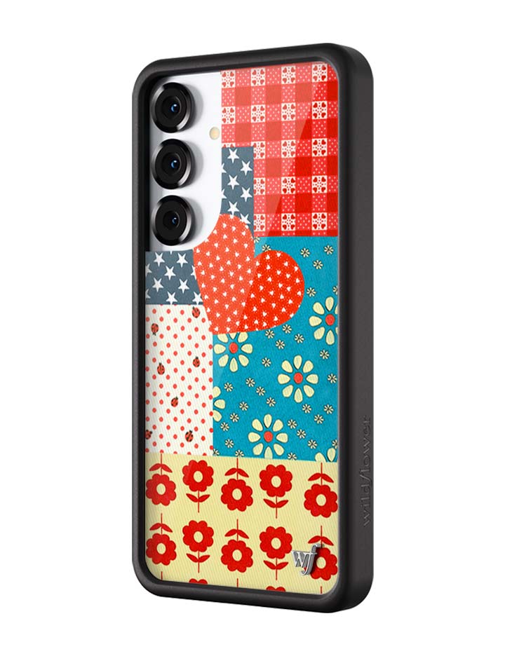 Wildflower Galaxy S25 case Plus Flower Patch Red Cute