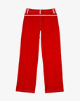 Made Some - Made Some Nylon Pants - Red/White -