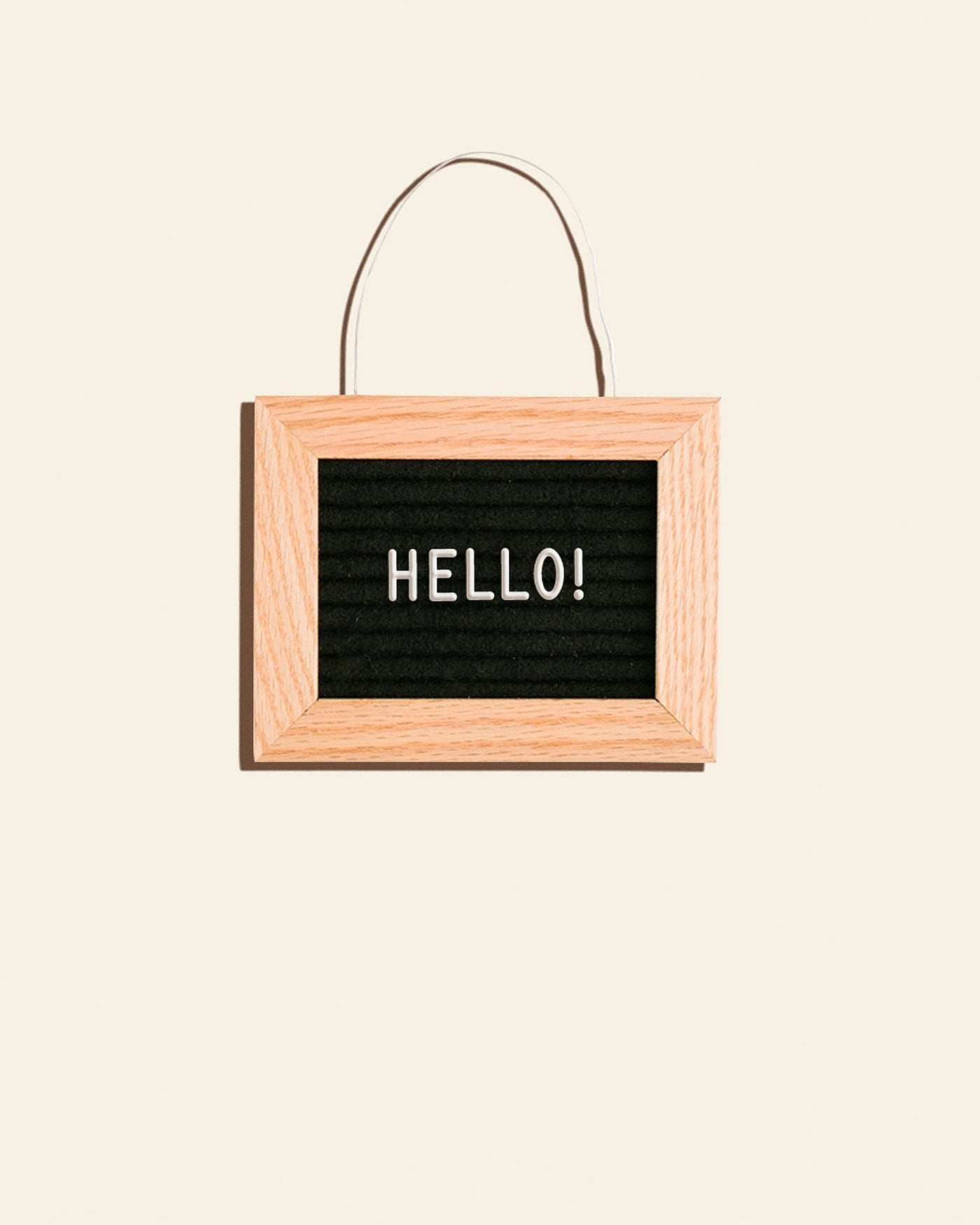 Letterfolk - Letter Board Ornament -