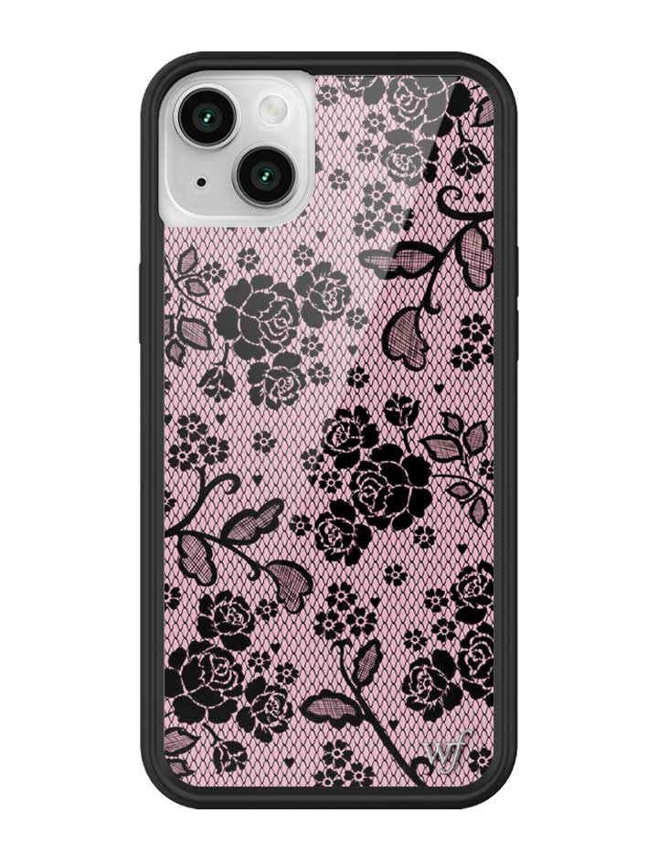 Wildflower iPhone case 13 Lace Lover Pink Cute