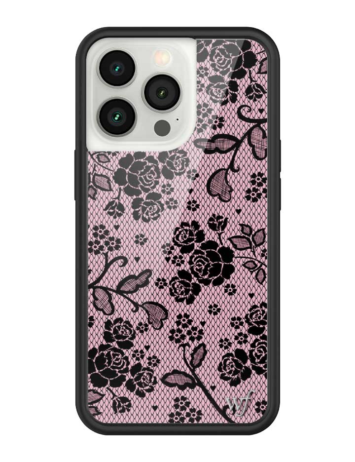 Wildflower iPhone case 13 Pro Lace Lover Pink Cute
