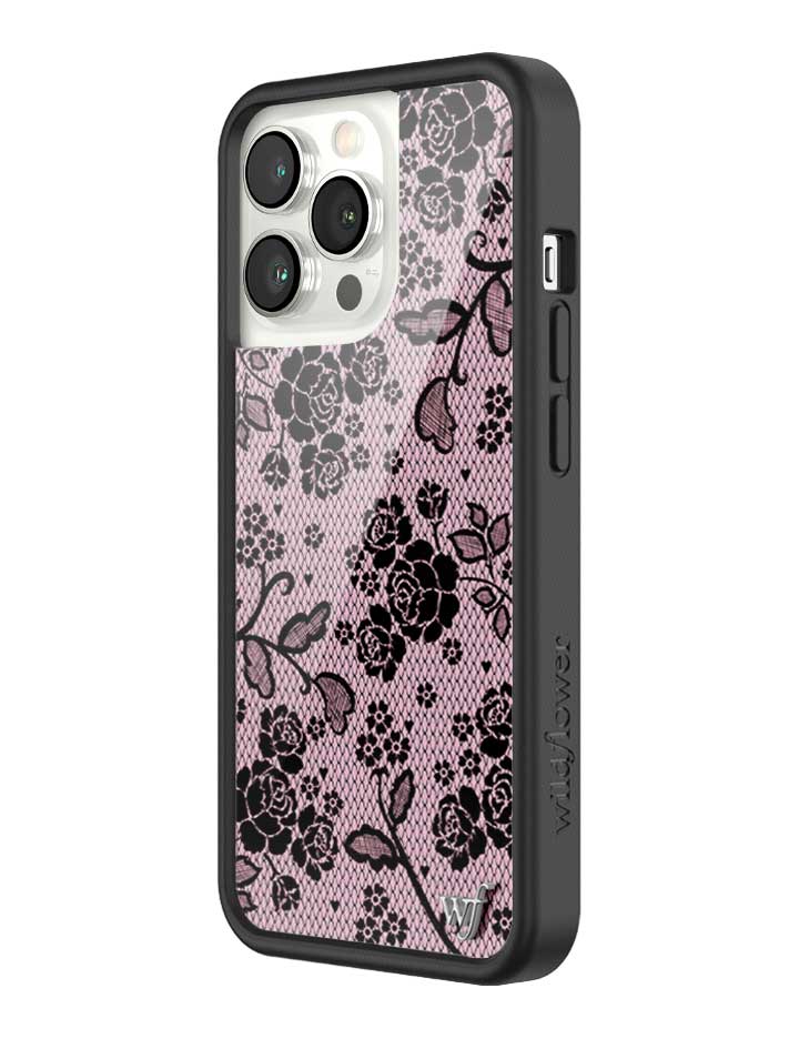 Wildflower iPhone case 13 Pro Lace Lover Pink Cute