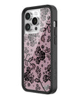 Wildflower iPhone case 14 Pro Lace Lover Pink Cute