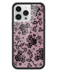 Wildflower iPhone case 14 Pro Max Lace Lover Pink Cute